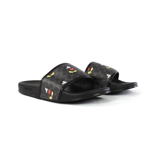 Sandalias tipo chanclas Mickey Mouse Gucci x Disney