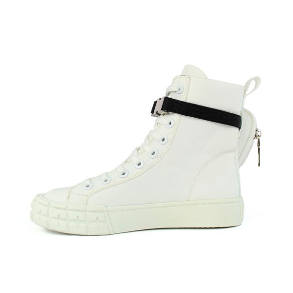 Tenis Prada Altos Wheel Re Nylon - Imagen 3
