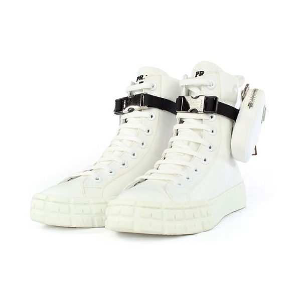 Tenis Prada Altos Wheel Re Nylon - Imagen 2